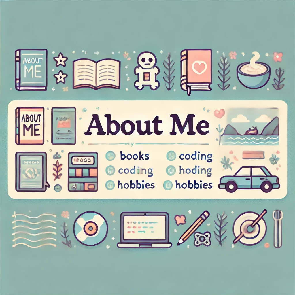 About Me Banner